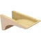 Ekena Millwork 7"W x 14"D x 7"H Wide Olympic Rough Cedar Woodgrain TimberThane Corbel, Primed Tan CORUR07X14X07OLYRCPR - alternate 3